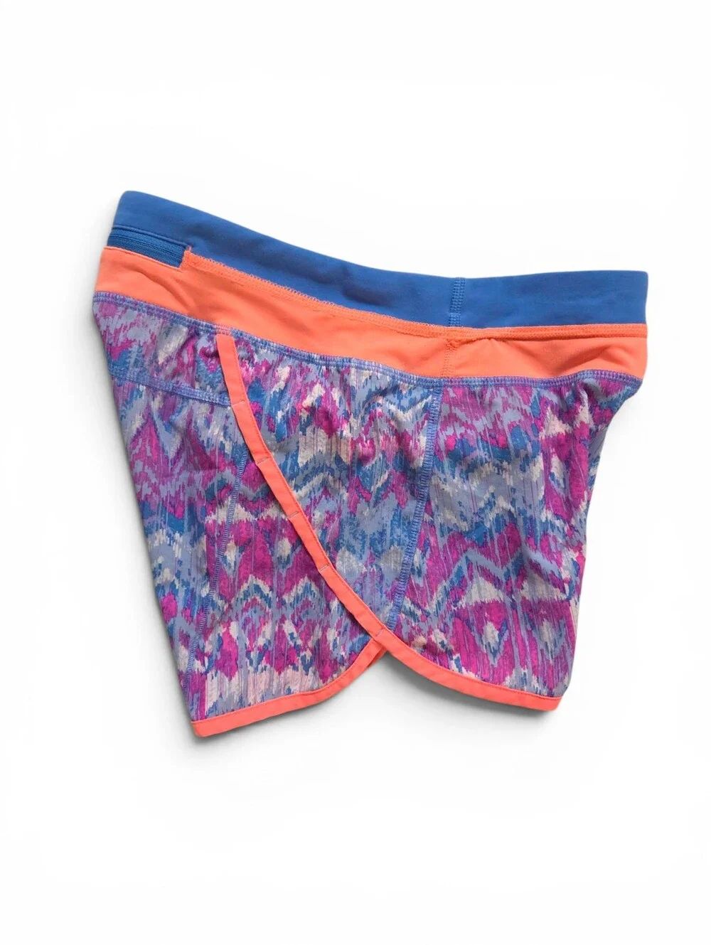 IVIVVA by Lululemon Run Speed Girl Shorts Ikat Print Size 10 Athletic